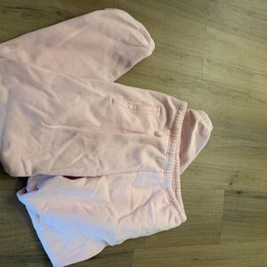 Light pink skims sweatpants